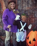 Willy Wonka and Oompa Loompa Costume
