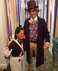 Willy Wonka and Oompa Loompa Costume