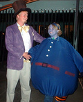 Willy Wonka and Violet Costume