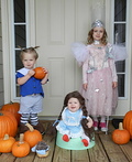 Homemade Kids Wizard of Oz Costumes