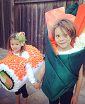 Yum Yum Sushi Kids Costume