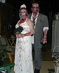Zombie Bride and Groom Costume