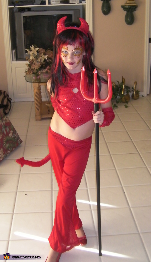 Red deals devil costume