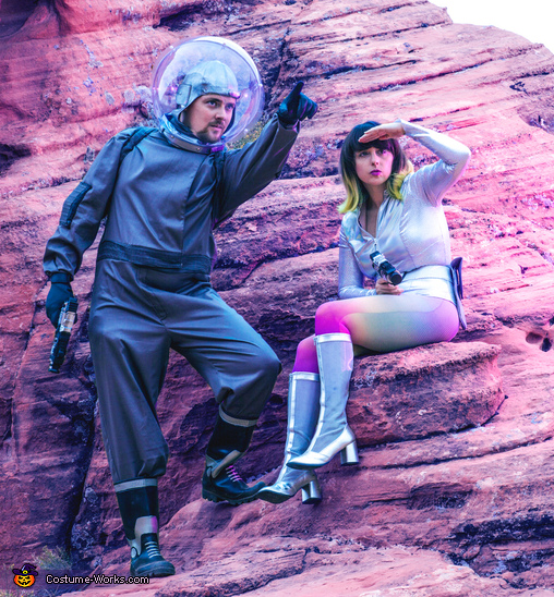 Space-inspired Halloween costumes for couples