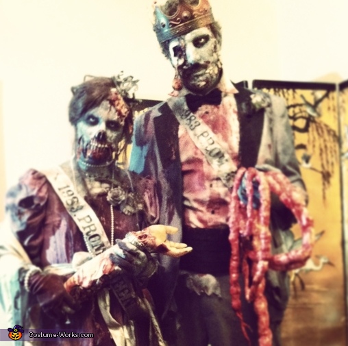 1983 Zombie Prom King & Queen Costume