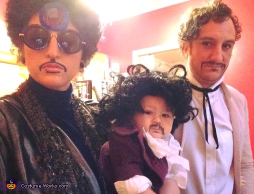 3 Generations of Prince Costume
