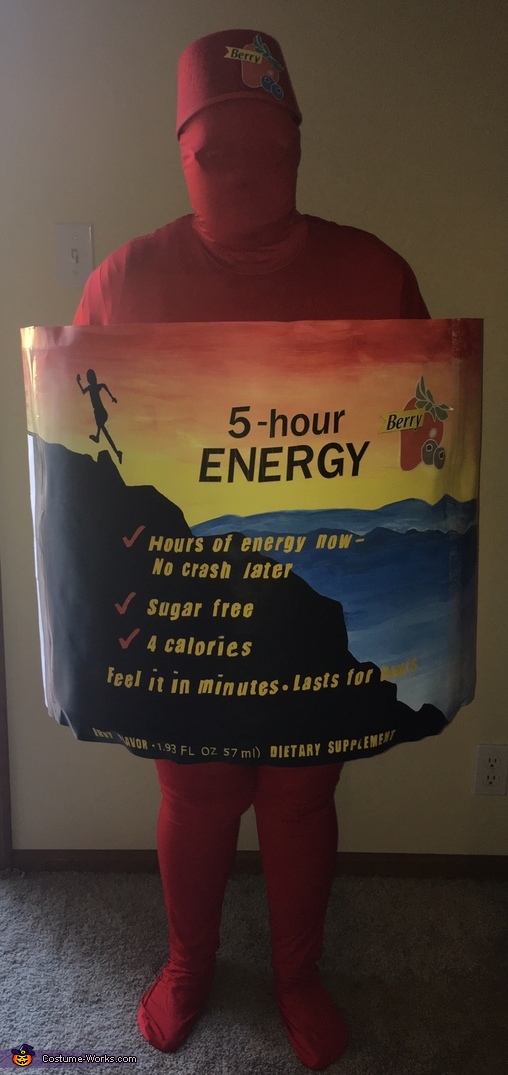 5 Hour Energy Drink Costume