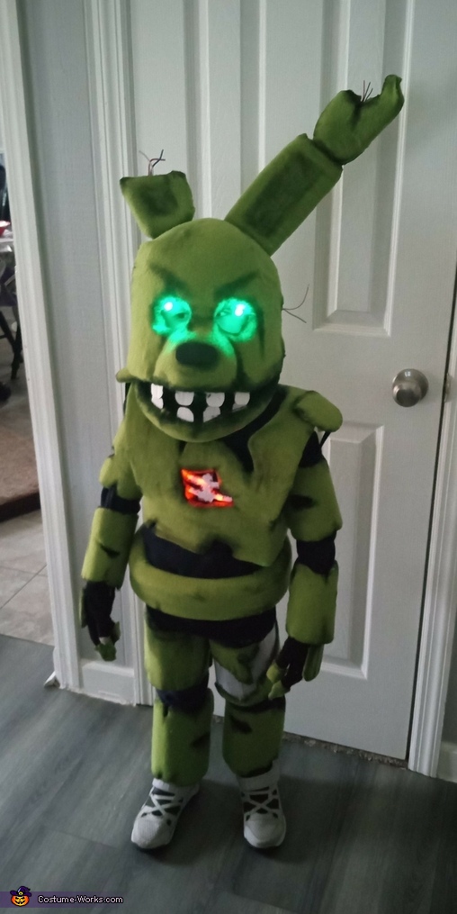 5 nights at freddy's springtrap costume