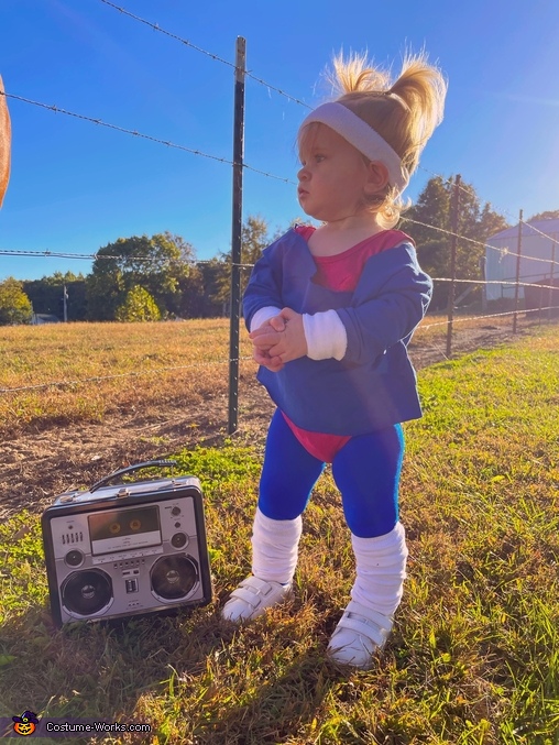 80's Aerobic Instructor Baby Costume