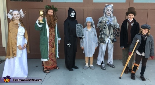 A Christmas Carol Family Costume