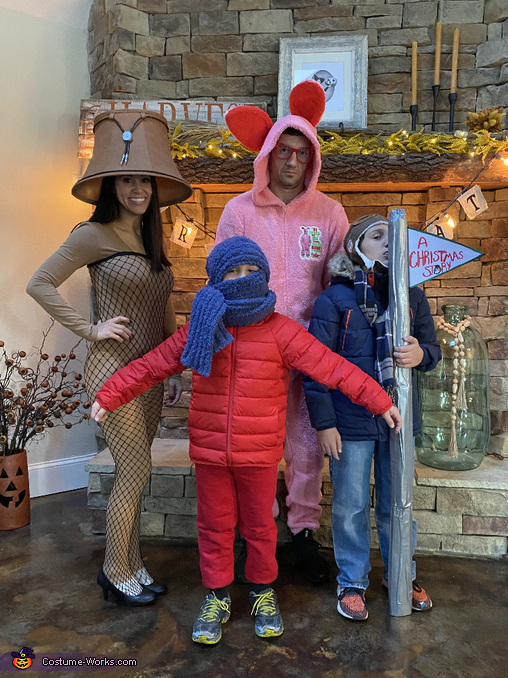 A Christmas Story Family Costume