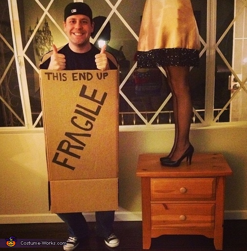 A Christmas Story Leg Lamp Couple Costume | Best DIY Costumes