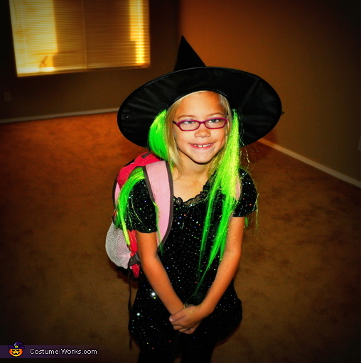A Cute Little Witch Costume