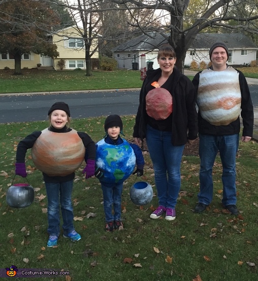 A Family of Planets Costume
