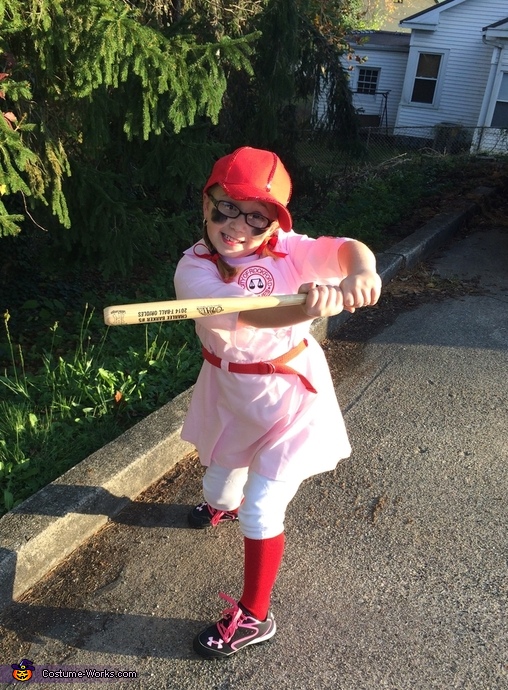 A Rockford Peach Costume