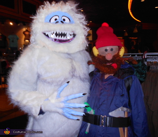 Abominable Snowman and Yukon Cornelius Costume