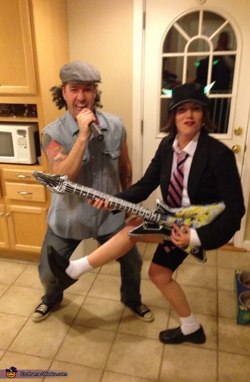 AC/DC - Brian Johnson & Angus Young Costume