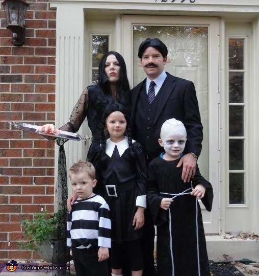 charles addams halloween with the new addams family