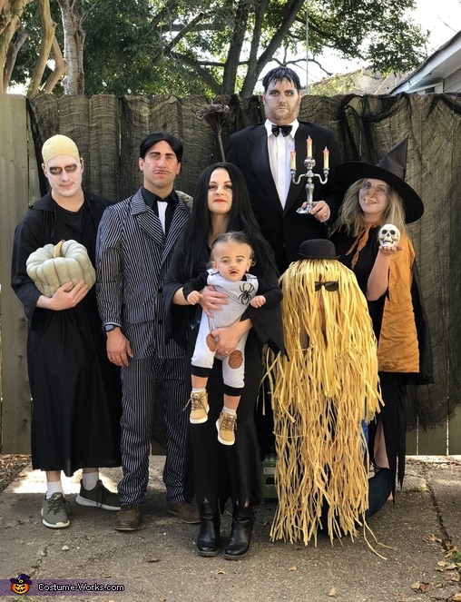 Addams Family Halloween Costumes for Adults & Kids