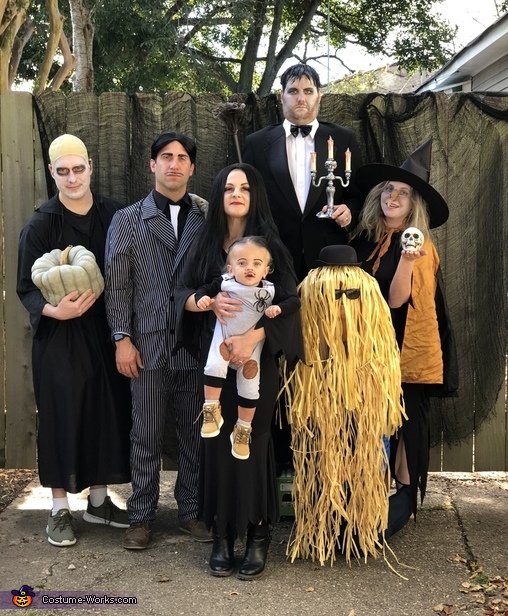 Addams Family Costume DIY