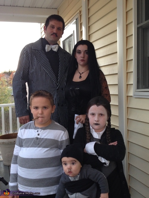 Addams Movie Family Costume | DIY Costumes Under $65 - Photo 2/3