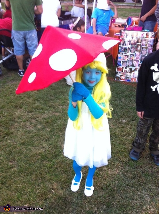 Adorable Smurfette Costume