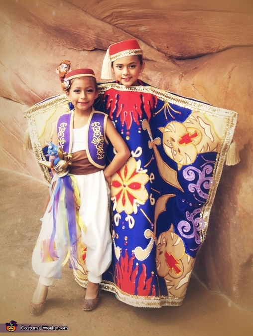 Aladdin and Magic Carpet Costume