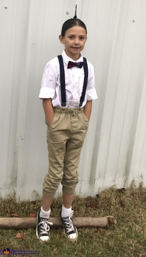 Brylee as Alfalfa Costume