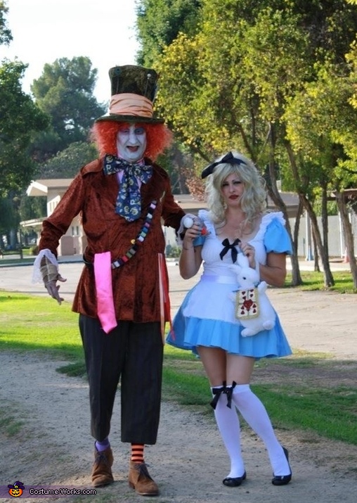 Alice and Mad Hatter Couple Costume