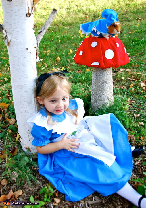 Alice and the Caterpillar from Alice in Wonderland Costume | Best DIY ...