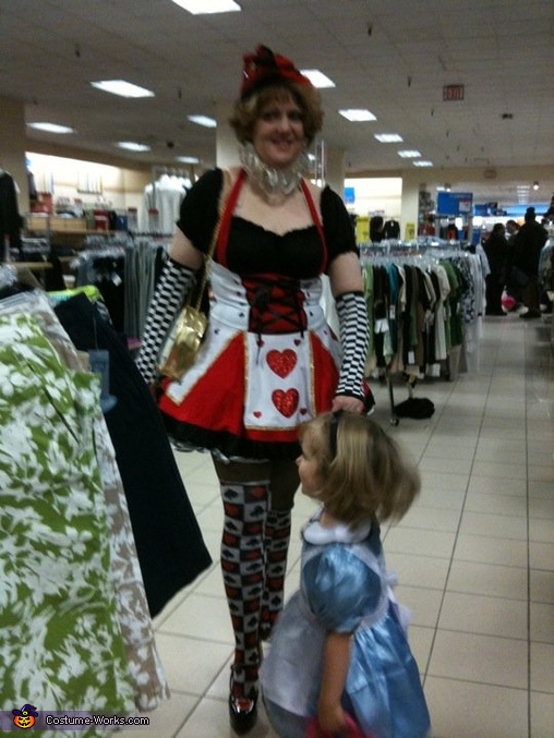 Alice and the Queen of Hearts Costume