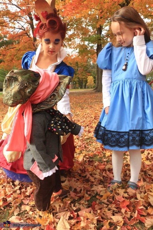 Alice in Wonderland Kids Halloween Costume | Creative DIY Costumes ...