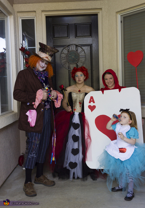 Alice in Wonderland Family Costume | Easy DIY Costumes