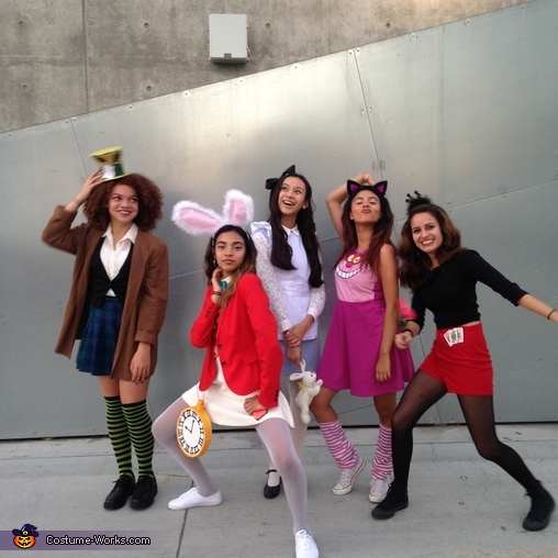 Alice and Wonderland Group Costume