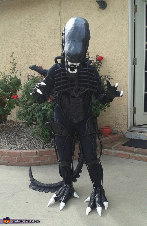 Homemade Alien Costume