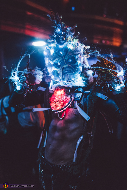 Alien Cyborg Fishman Costume