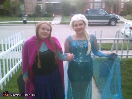 Anna and Elsa Costumes