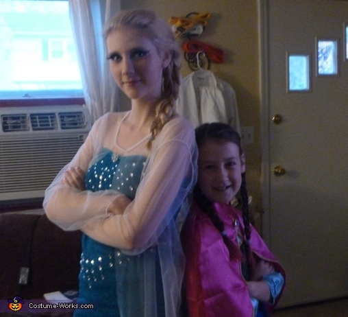 Anna and Elsa Costume