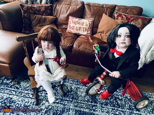 Annabel Doll and Jigsaw Costume