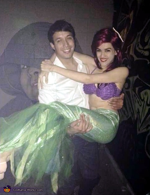 little mermaid couple costumes