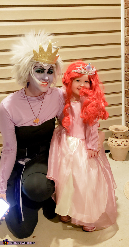 Ariel and Ursula Costume | No-Sew DIY Costumes