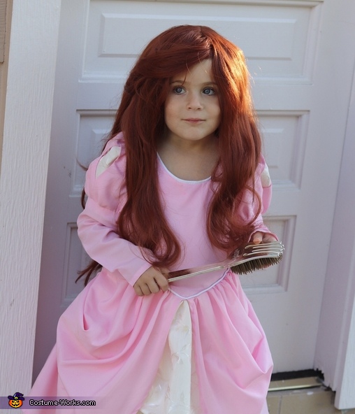 Ariel in Pink Costume