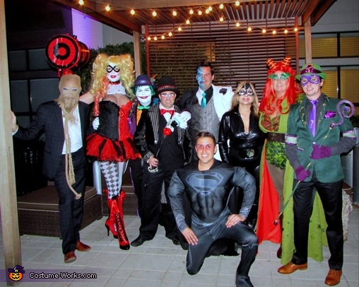 Arkham City Villains Group Costume