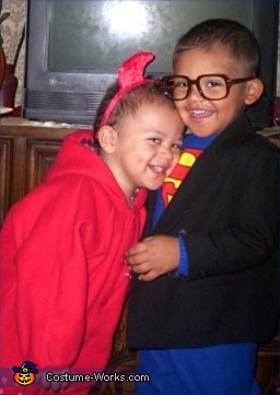 Red Devil & Superman kids in Costume