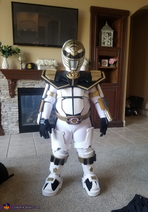 Armored White Ranger Costume