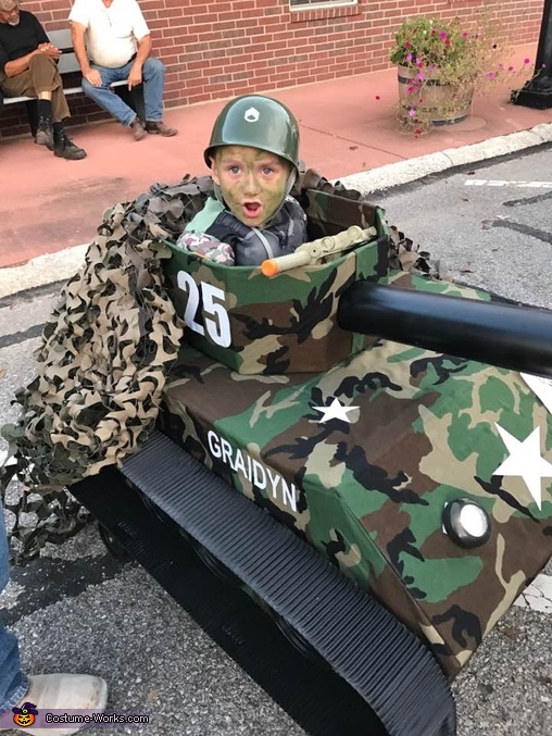 Army Tank Costume DIY
