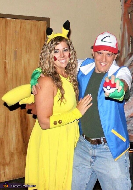 Ash and Pikachu Costume