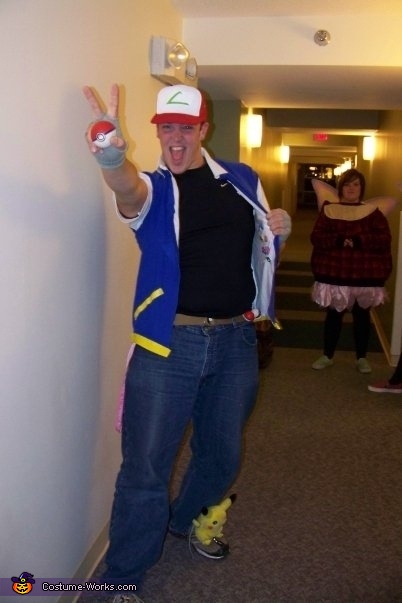 Ash Ketchum Costume Adult 