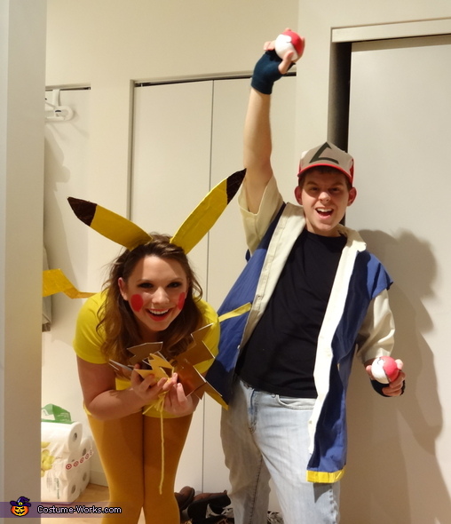 Ash Ketchum and Pikachu Costume