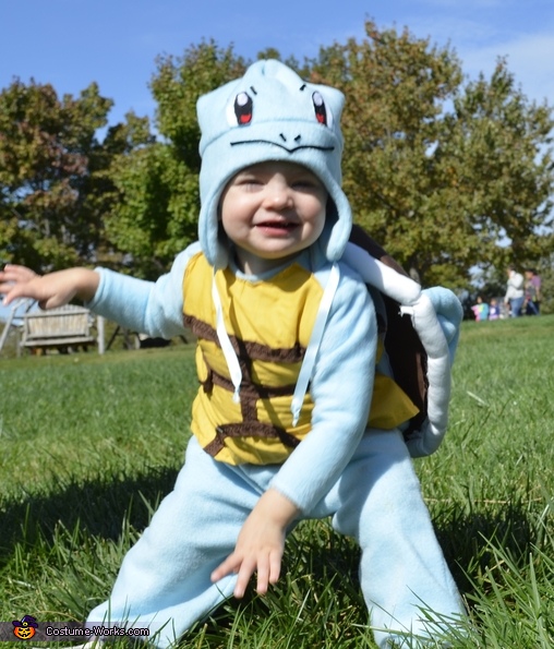 Ash Ketchum & Squirtle Costume
